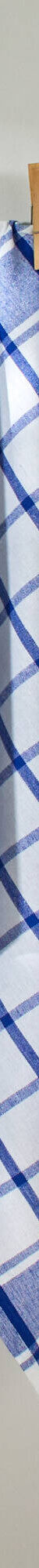 Torchon carreaux coton tissé teint - lot de 3 (bleu) Torchon carreaux coton tissé teint - lot de 3 (bleu)